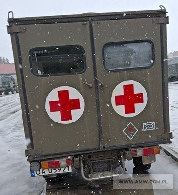 Samochód sanitarny 4-noszowy TARPAN IVECO (bez wciągarki i wyposażenia) 