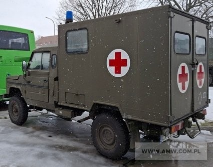 Samochód sanitarny 4-noszowy TARPAN IVECO (bez wciągarki i wyposażenia) 