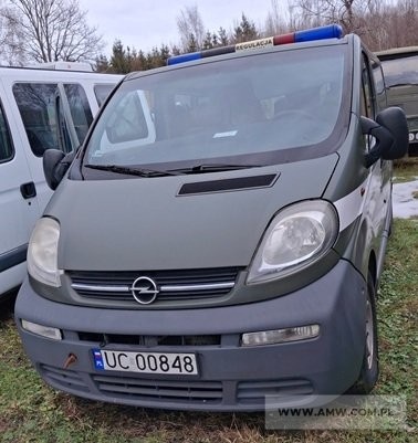 Samochód ogólnego przeznaczenia OPEL F7 VIVARO 1,9 TDI 