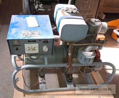 Zespół spalinowo-elektryczny ZSE-2,5-1/230/R (2 kW, 230 V, 50 Hz) na ramie 