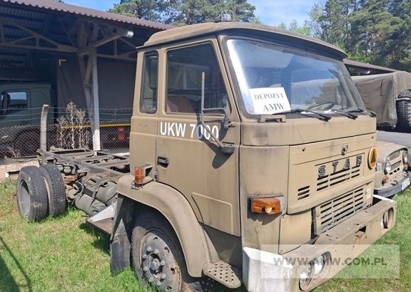 Podwozie pojazdu STAR 200 (po demontażu części specjalnej) 