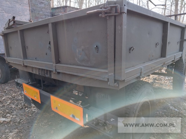 Przyczepa transportowa średniej ładowności D-46S (nośność 3 500 kg) 