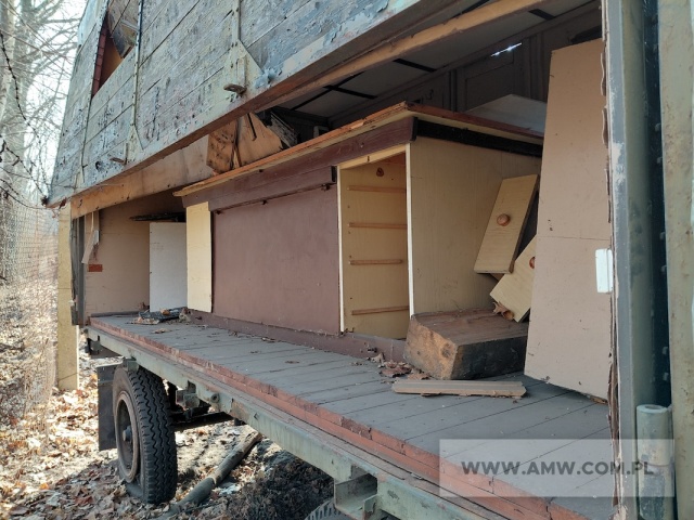 Przyczepa transportowa średniej ładowności D-46S (nośność 3 500 kg) 