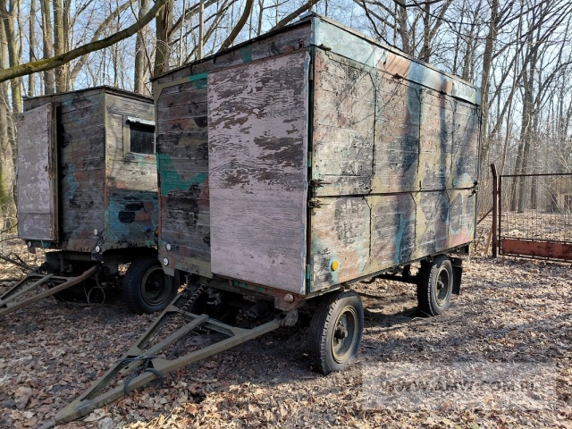 Przyczepa transportowa średniej ładowności D-46S (nośność 3 500 kg) 