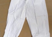 Spodnie płócienne białe 