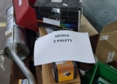 Części zamienne do samochodów SKODA - pakiet zawierający 48 poz. asort. (wg oddzielnego wykazu), w tym m.in.: rozrządy kpl., amortyzatory, filtry paliwa i powietrza, piasty koła z łożyskiem, tłumiki, tuleje wahacza, koła zamachowe, sprzęgła kpl. itp. 