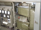Polowa stacja zasilania do SKN-6 4KVA (4kW, 3x380V, 50Hz) na przyczepie  specjalnej 1,5 t 