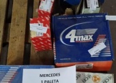 Części zamienne do samochodów MERCEDES - pakiet zawierający 7 poz. asort. (wg oddzielnego wykazu), w tym: bęben hamulcowy, szczęka hamulcowa, tarcze i klocki hamulcowe 