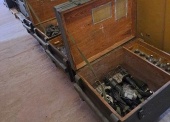 Elektrownia oświetleniowa EO-4 (niekompletna) z PAB-4-1-230-P, (4 kW, 230 V, 50 Hz) na przyczepie 1-os. 