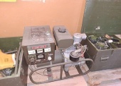 Elektrownia oświetleniowa EO-1-05 (niekompletna) z PAB-2-1-230-R, (2 kW, 230 V, 50 Hz) na ramie 