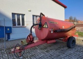 Przyczepa asenizacyjna T-507 1-os. (niekompletna) 