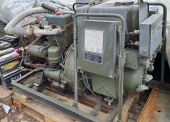 Zespół spalinowo-elektryczny PAD-8-3/400/R (8 kW, 400 V, 50 Hz) na ramie 