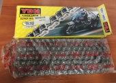 Części zamienne do motocykli HONDA oraz YAMAHA - pakiet zawierający 3 poz. asort. (wg oddzielnego wykazu), w tym m.in.: klocki hamulcowe YAMAHA, łańcuch napędowy 120 ogniw HONDA CBF 1000 itp. 