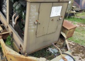 Zespół spalinowo-elektryczny PAD-8-3/400/P1 (8 kW, 380 V, 50 Hz) na przyczepie 1-os. (ładowność 0,8 t) 