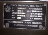 Zespół spalinowo-elektryczny PAB-2-1/230/01/R (2 kW, 230 V, 50 Hz) na ramie 