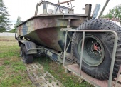 Kuter holowniczy KH-200 na przyczepie 2-os. PKH-200 (ład. 4,2 t) 