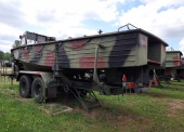 Kuter holowniczy KH-200 na przyczepie 2-os. PKH-200 (ład. 4,2 t) 