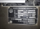 Elektrownia oświetleniowa EO-1 (z częściowym wyposażeniem) z PAB-2-1/230R (2 kW, 230 V, 50 Hz) na ramie  