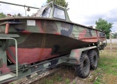 Kuter holowniczy KH-200 na przyczepie 2-os. PKH-200 (ład. 4,2 t) 