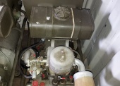 Zespół spalinowo-elektryczny PAB-2-1/230/01/R (2 kW, 230 V, 50 Hz) na ramie 