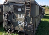 Nadwozie 117/AUM/PSŁ-2M/S (z częściowym wyposażeniem), w tym m.in.: dwa ZSE PAB 2-1/230 do PSŁ-2M (2 kW, 230 V, 50 Hz) itp. 