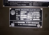 Zespół spalinowo-elektryczny PAB-2-1/230/01/R (2 kW, 230 V, 50 Hz) na ramie 