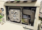 Elektrownia oświetleniowa EO-4 (z częściowym wyposażeniem) z PAB-4-1-230-P (4 kW, 230 V, 50 Hz) na przyczepie 1-os (ładowność 0,5 t) 