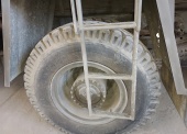 Żuraw samochodowy R-101 na samochodzie JELCZ 325 (udźwig 10 t) 