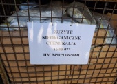 Zużyte nieorganiczne chemikalia zawierające substancje niebezpieczne (przeterminowany podchloryn wapnia, siarczan glinu) /kod odpadu 16 05 07*/ 