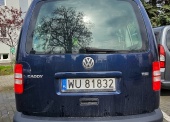 Samochód osobowy VOLKSWAGEN CADDY 1,2 (przebieg 268 487 km) 