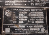 Zespół spalinowo-elektryczny PAB-2-1-230/R (2 kW, 230 V, 50 Hz) na ramie 