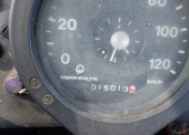 Żuraw samochodowy DS-0101R na samochodzie JELCZ 325 (zatarty silnik, udźwig 10 t) 
