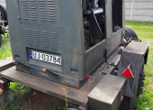 Zespół spalinowo-elektryczny PAD-20-3/400/P1 (20 kW, 380 V, 50 Hz) na przyczepie 1-os. (ładowność 1,5 t) 