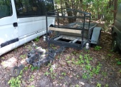 Przyczepa transportowa małej ładowności NIEWIADÓW B1 1500 13B (ładowność 900 kg) 