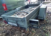 Przyczepa transportowa małej ładowności NIEWIADÓW B1 1500 13B (ładowność 900 kg) 