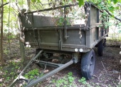 Przyczepa transportowa średniej ładowności AUTOSAN D-46 (2-osiowa, nośność 3 500 kg) 