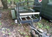 Przyczepa transportowa małej ładowności NIEWIADÓW B1 1500 13B (ładowność 900 kg) 