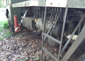 Żuraw R-101 na samochodzie JELCZ-325 (udźwig 10 ton, brak podstawek pod łapy stabilizujące prace dźwigu, brak lusterek) 