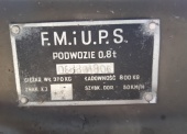 Zespół spalinowo-elektryczny PAB-4-3/400/01/P1 (4 kW, 230/400V, 50 Hz) (na przyczepie 1-osiowej 0,8 t) 