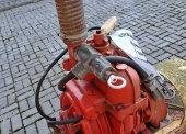 Przyczepa asenizacyjna T-507 1-os. (niekompletna) 