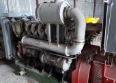 Agregat prądotwórczy WOLA 4ZPP-250 (200kW, 3x400V, 50Hz) na ramie 