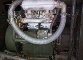 Polowa stacja zasilania do SKN-6 4KVA (4kW, 3x380V, 50Hz) na ramie 