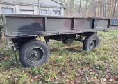 Przyczepa transportowa średniej ładowności D-46, 2-osiowa (ładowność 3,5 t) 