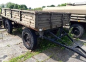 Przyczepa transportowa średniej ładowności D-46, 2-osiowa (ładowność 3,5 t) 