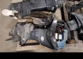 Silnik zaburtowy EVINRUDE E60DPL - pakiet zawierający 4 szt. (z demontażu, niekompletne) 