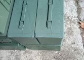 Pudełka metalowe M2A1 na amunicję 307x185x155 mm - pakiet zawierający 150 szt. 