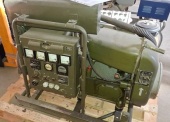 Zespół spalinowo-elektryczny PAB-4-3/400/01 (4 kW, 3x400 V, 50 Hz) na ramie 