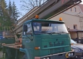 Podnośnik montażowy hydrauliczny P-183 na samochodzie STAR 200 (brak dopuszczenia do eksploatacji przez UDT) 