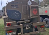 Cysterna paliwowa dystrybutor CD7,5B na samochodzie JELCZ 325  