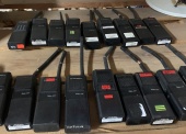 Radiotelefony (20 szt.) - pakiet zawierający 20 poz. asort. (wg oddzielnego wykazu), w tym: radiotelefon CB PRESIDENT HARRY II CLAS - 1 szt.. radiotelefon MOTOROLA GP340 przenośny - 1 szt.. radiotelefon MOTOROLA P-200 - 18 szt. 